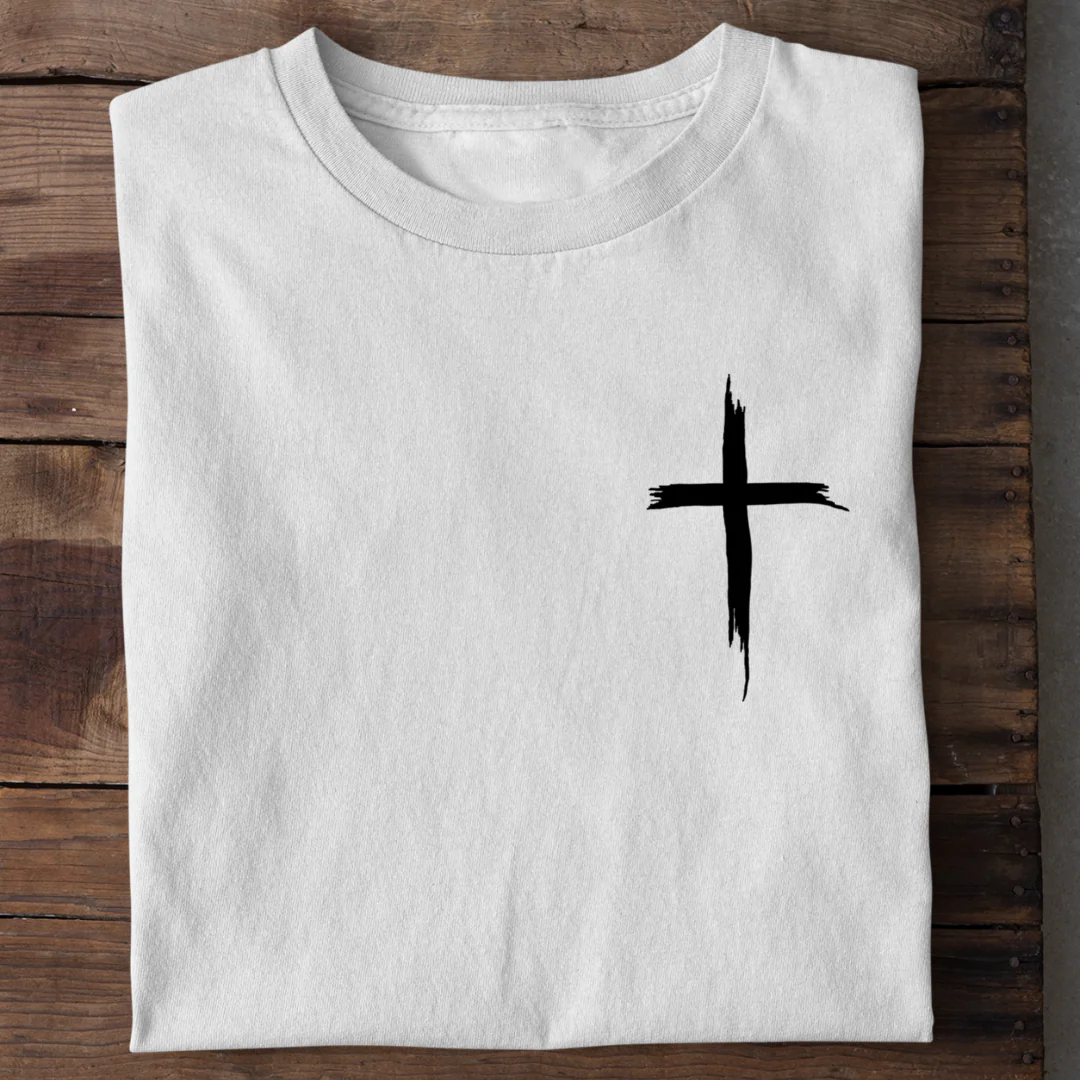 Painted Cross Shirt - Image 4