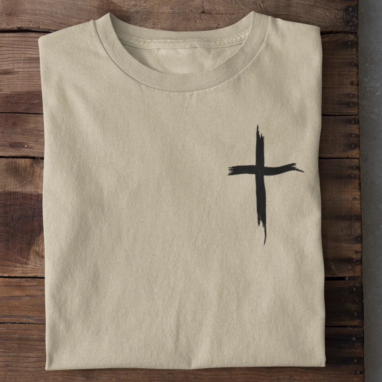 Painted Cross Shirt - Image 6