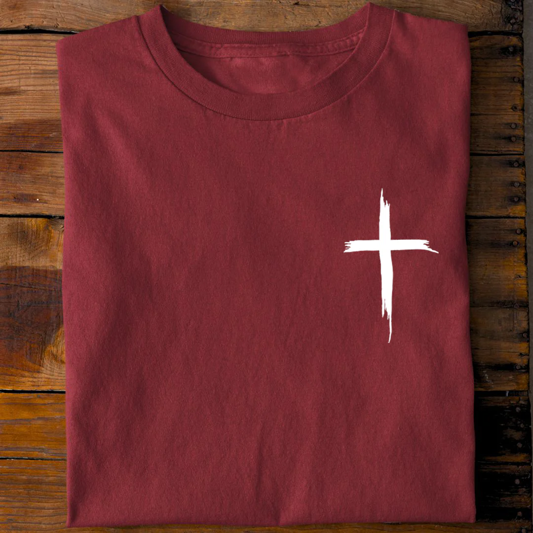 Painted Cross Shirt - Image 7