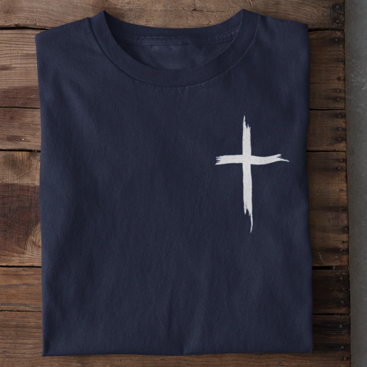 Painted Cross Shirt - Image 9