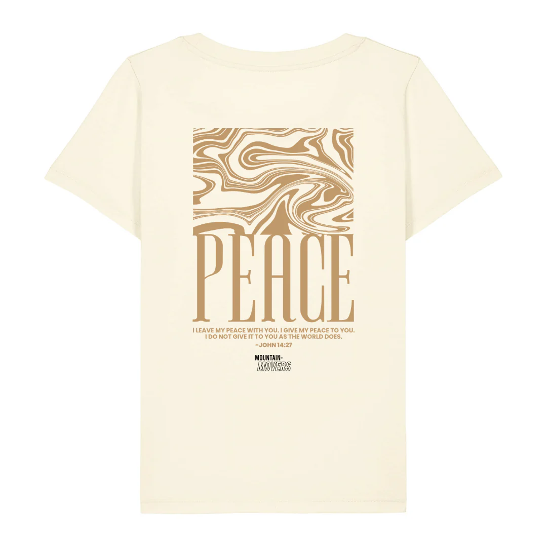 Peace Streetwear Frauen T-Shirt BackPrint - Image 5