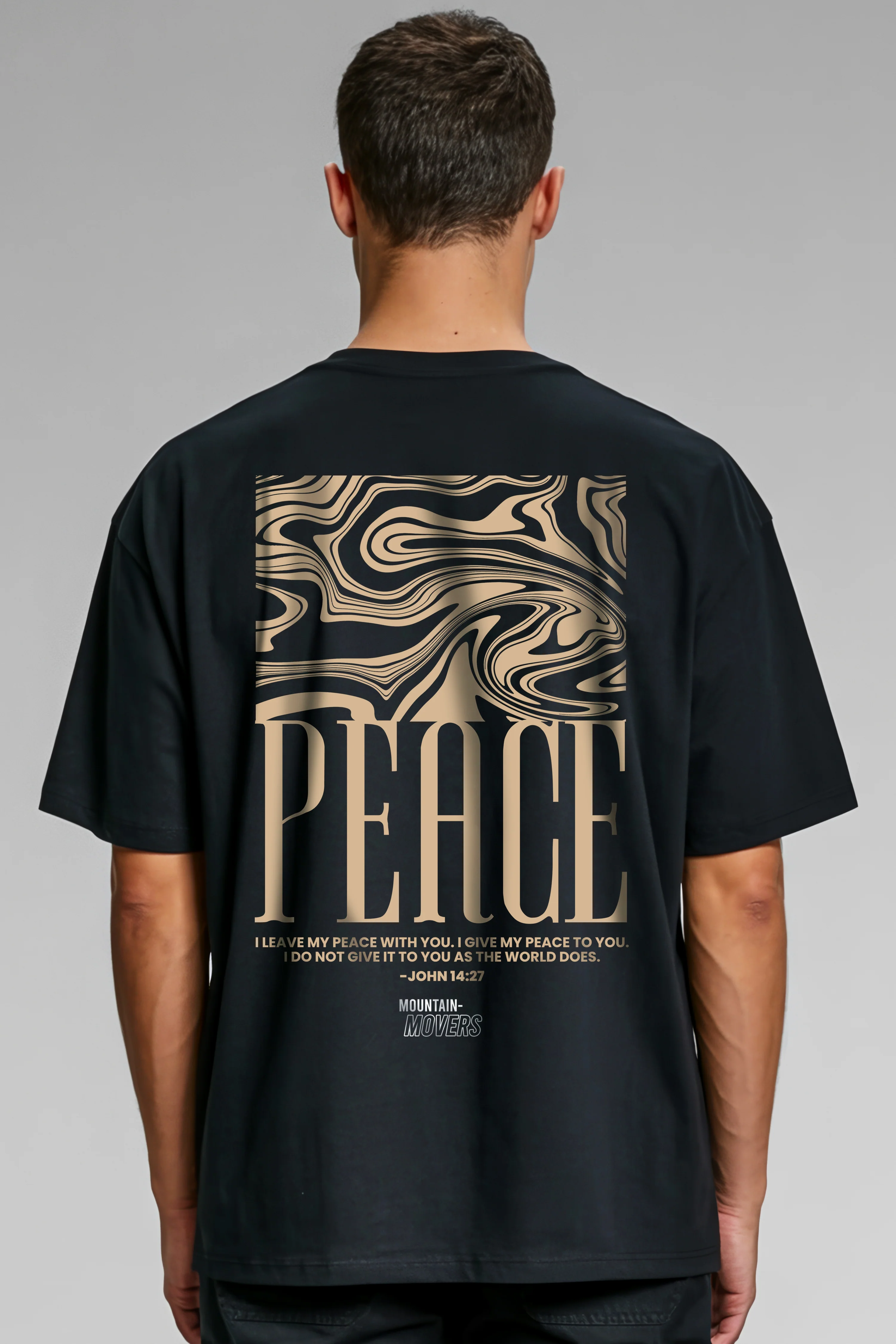 Peace Streetwear Oversized Shirt BackPrint