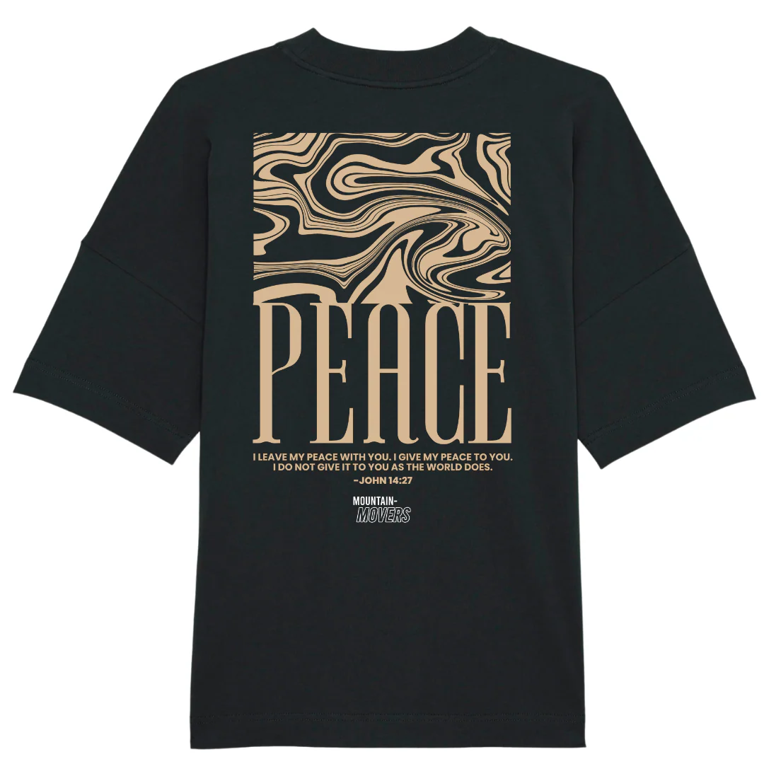 Peace Streetwear Oversized Shirt BackPrint - Image 2
