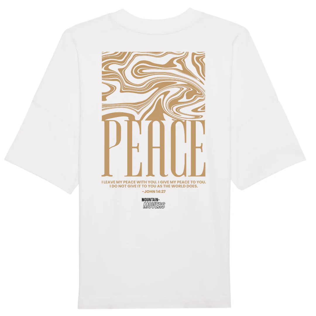 Peace Streetwear Oversized Shirt BackPrint - Image 4