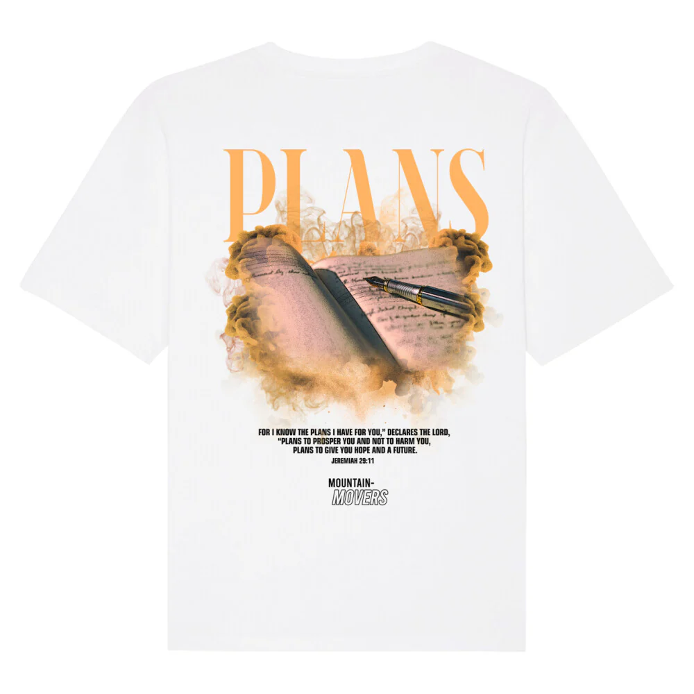 Plans Streetwear Oversized T-Shirt BackPrint - Image 4
