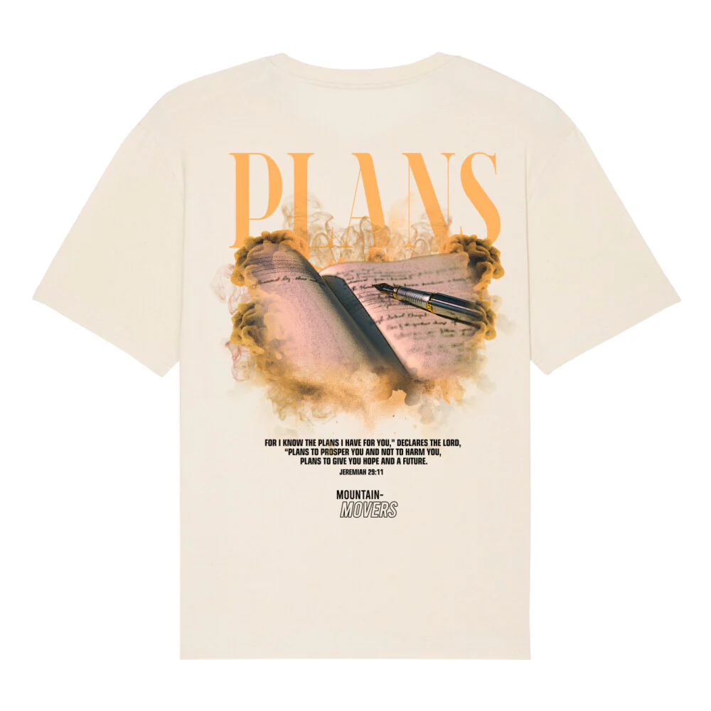 Plans Streetwear Oversized T-Shirt BackPrint - Image 6
