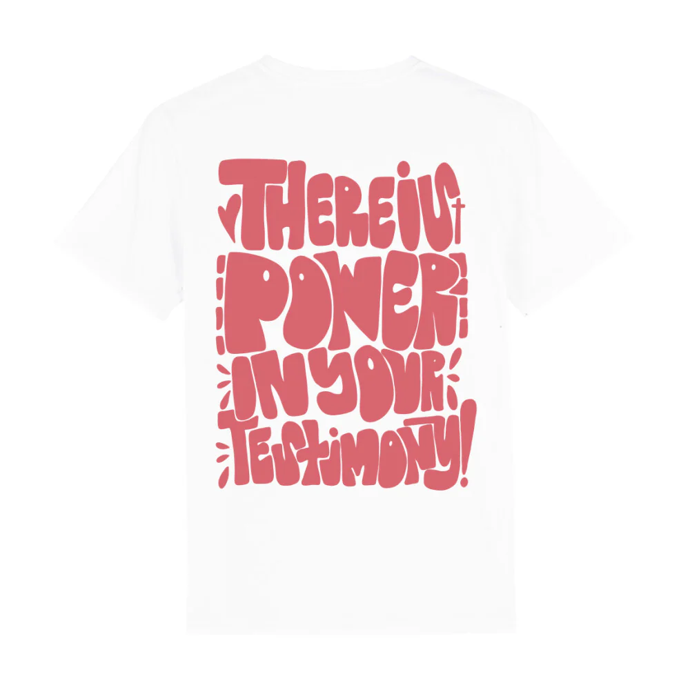 Power in Testimony T-Shirt - Image 2
