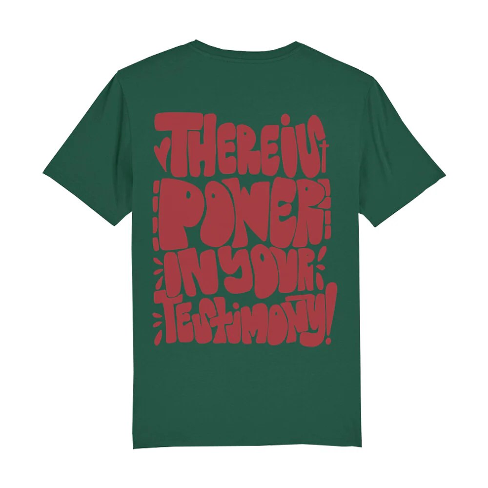 Power in Testimony T-Shirt - Image 4