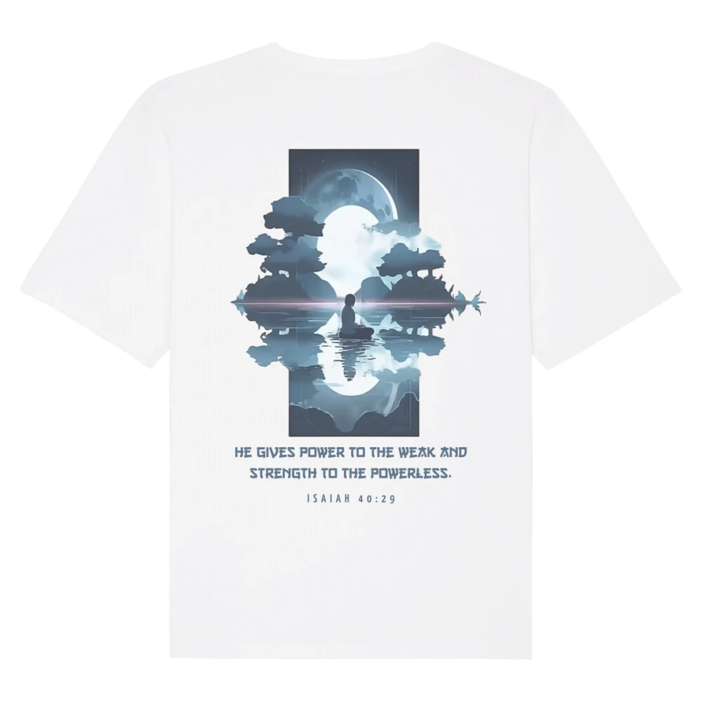 Power to the weak moon Oversized Shirt BackPrint - Image 4