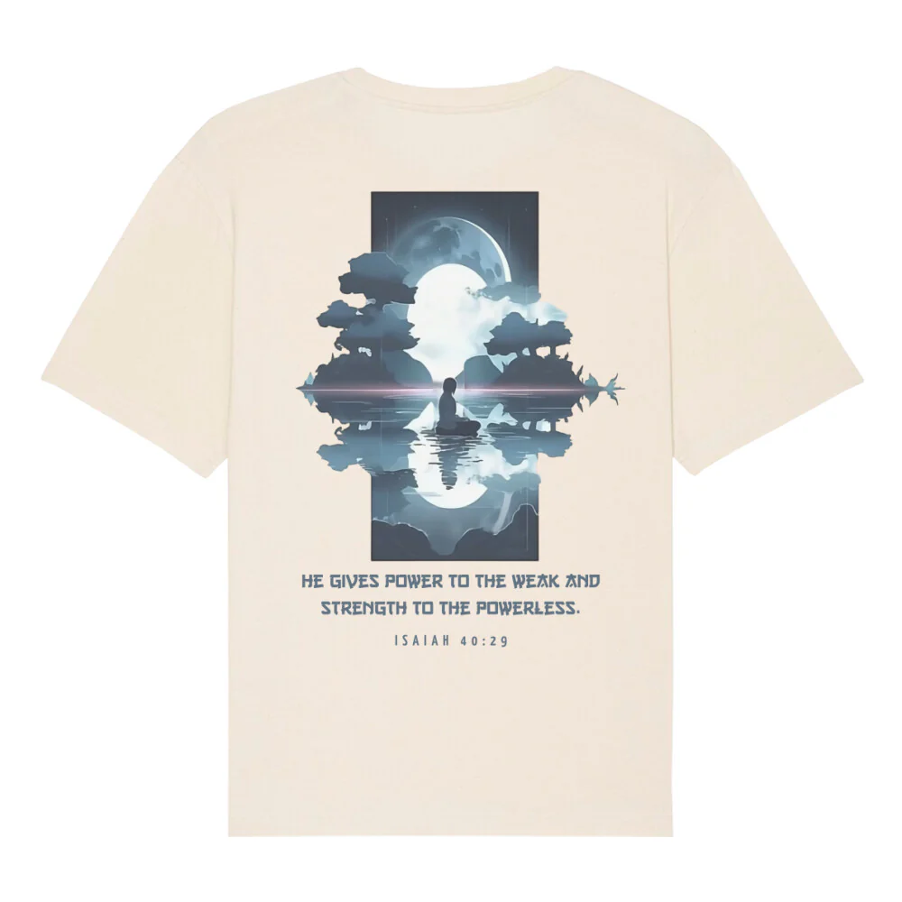 Power to the weak moon Oversized Shirt BackPrint - Image 6
