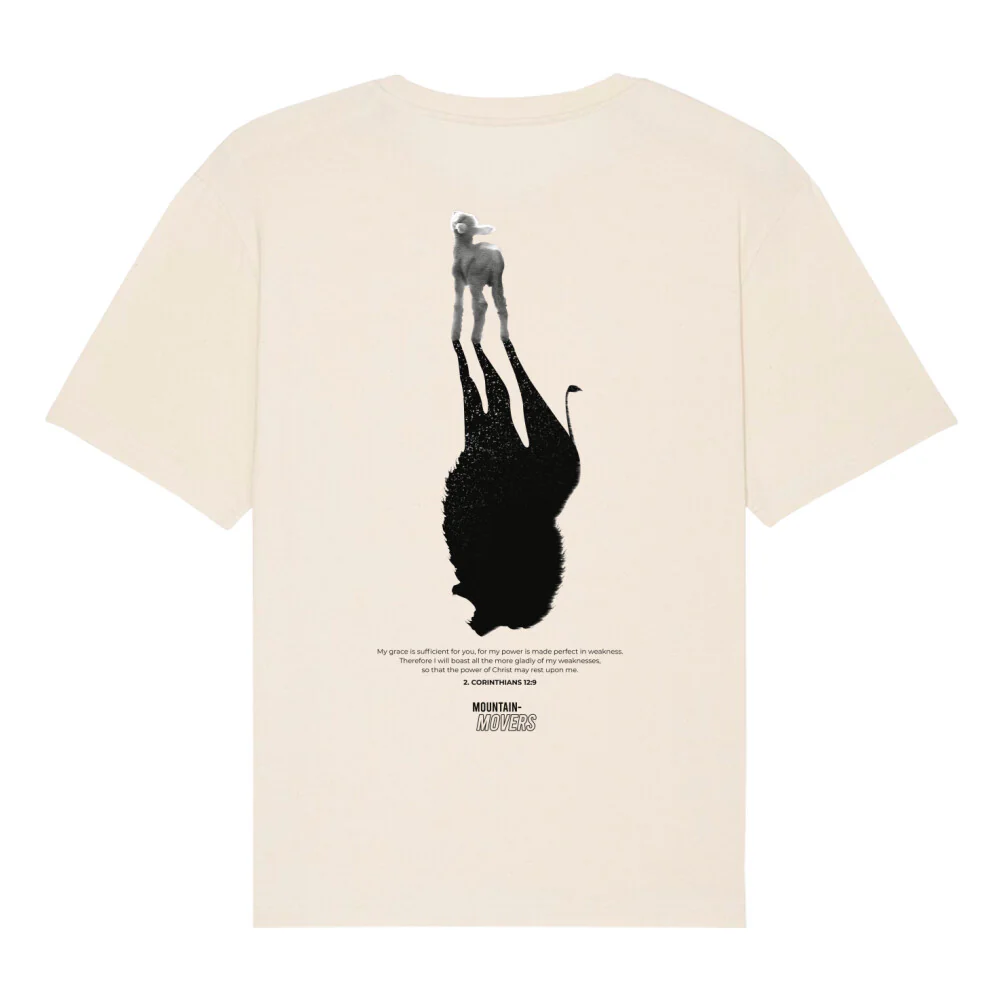 Power of Christ Oversized T-Shirt BackPrint - Image 5