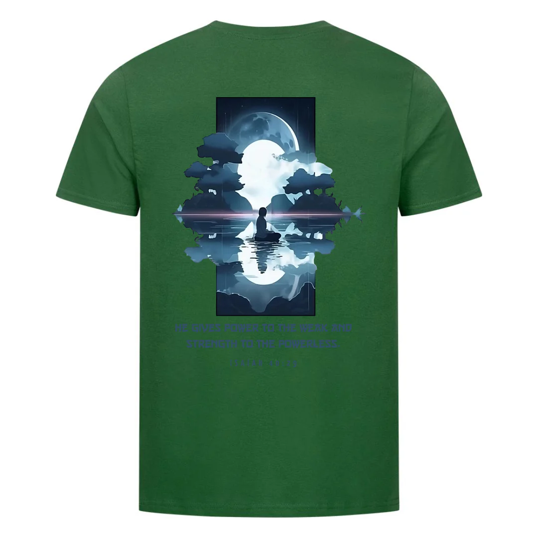 Power to the weak gym  Shirt Backprint - Image 8
