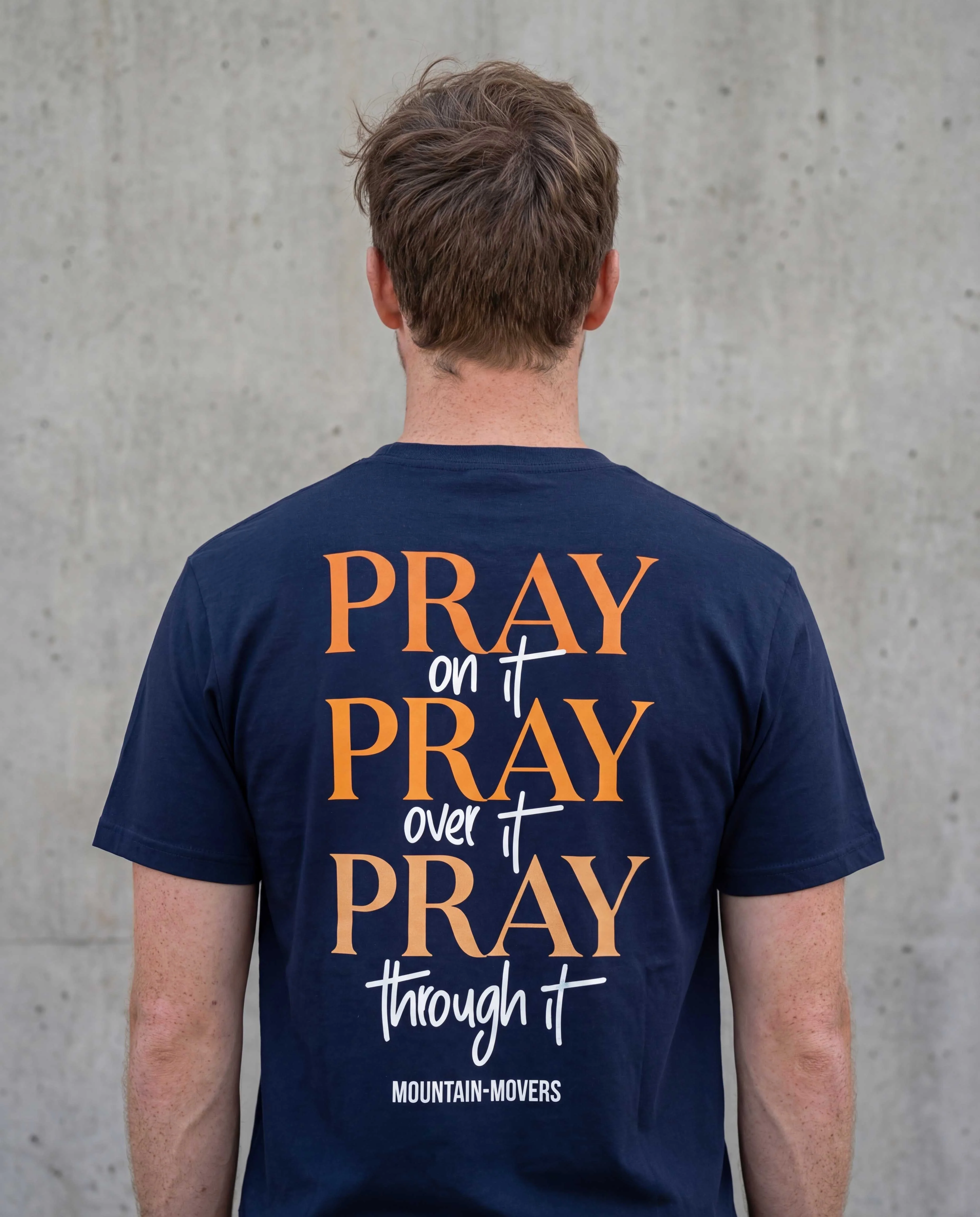 PRAY on it Shirt Backprint