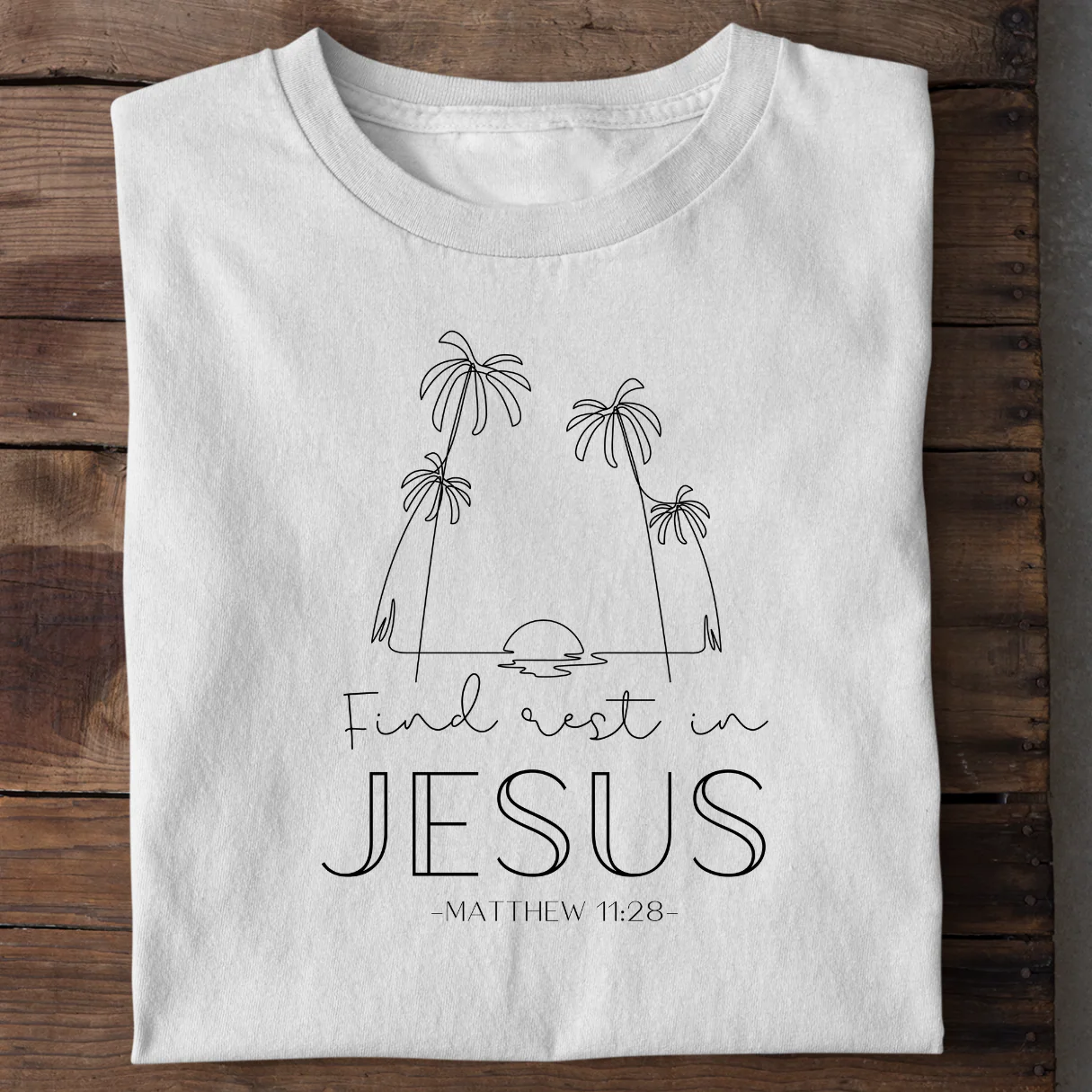 Rest Lineart T-Shirt - Image 3