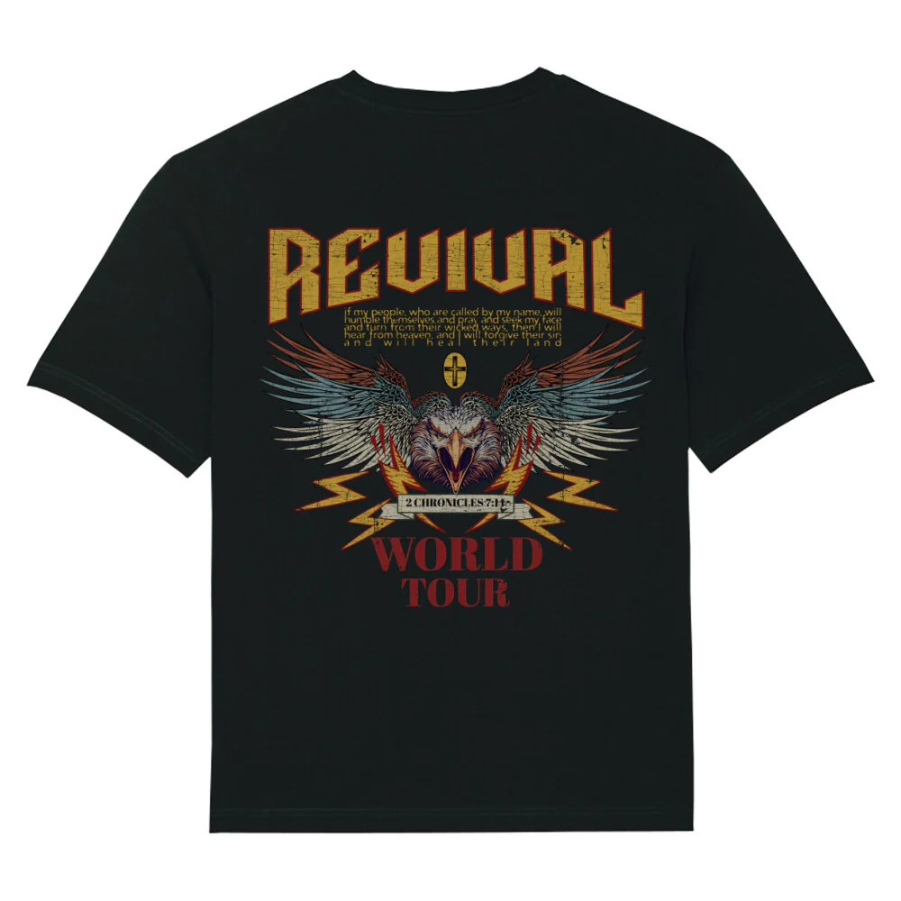 Revival World Tour Oversized T-Shirt BackPrint
