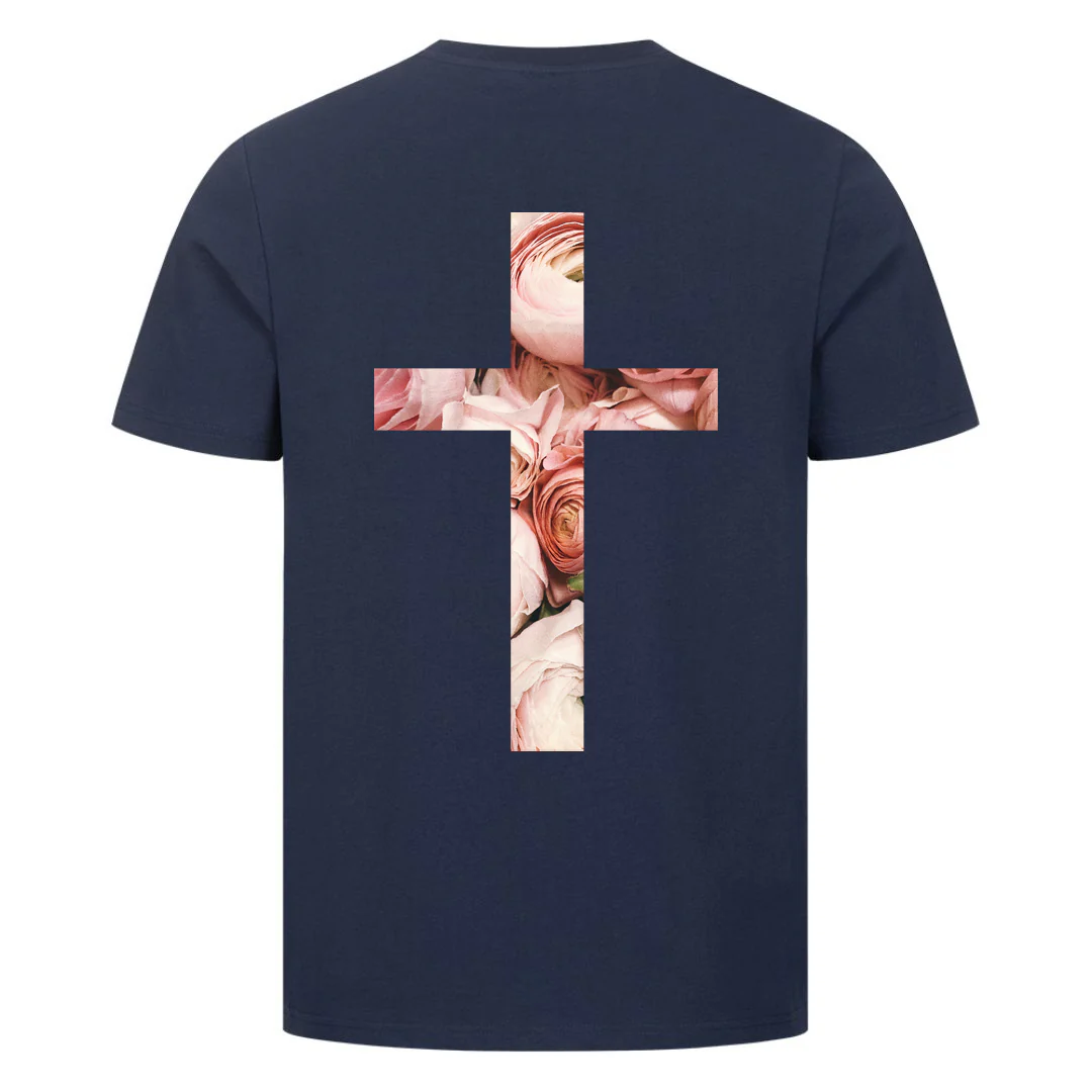 Rose Cross Shirt Backprint - Image 3