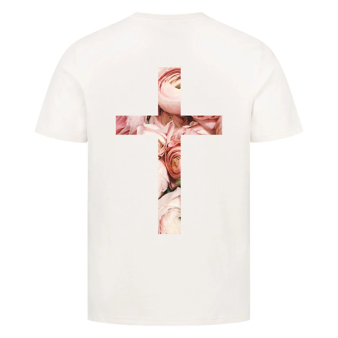 Rose Cross Shirt Backprint - Image 4