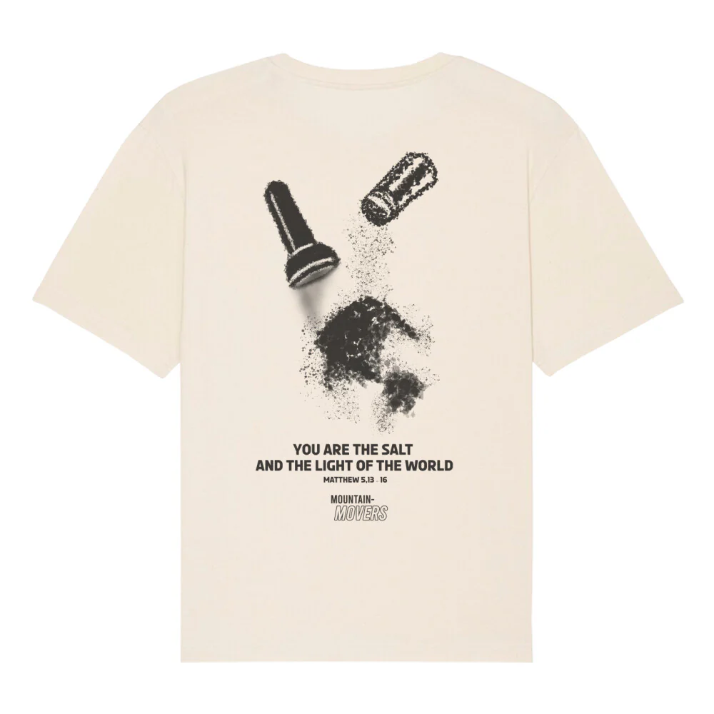 Salt & Light Oversized T-Shirt BackPrint - Image 3