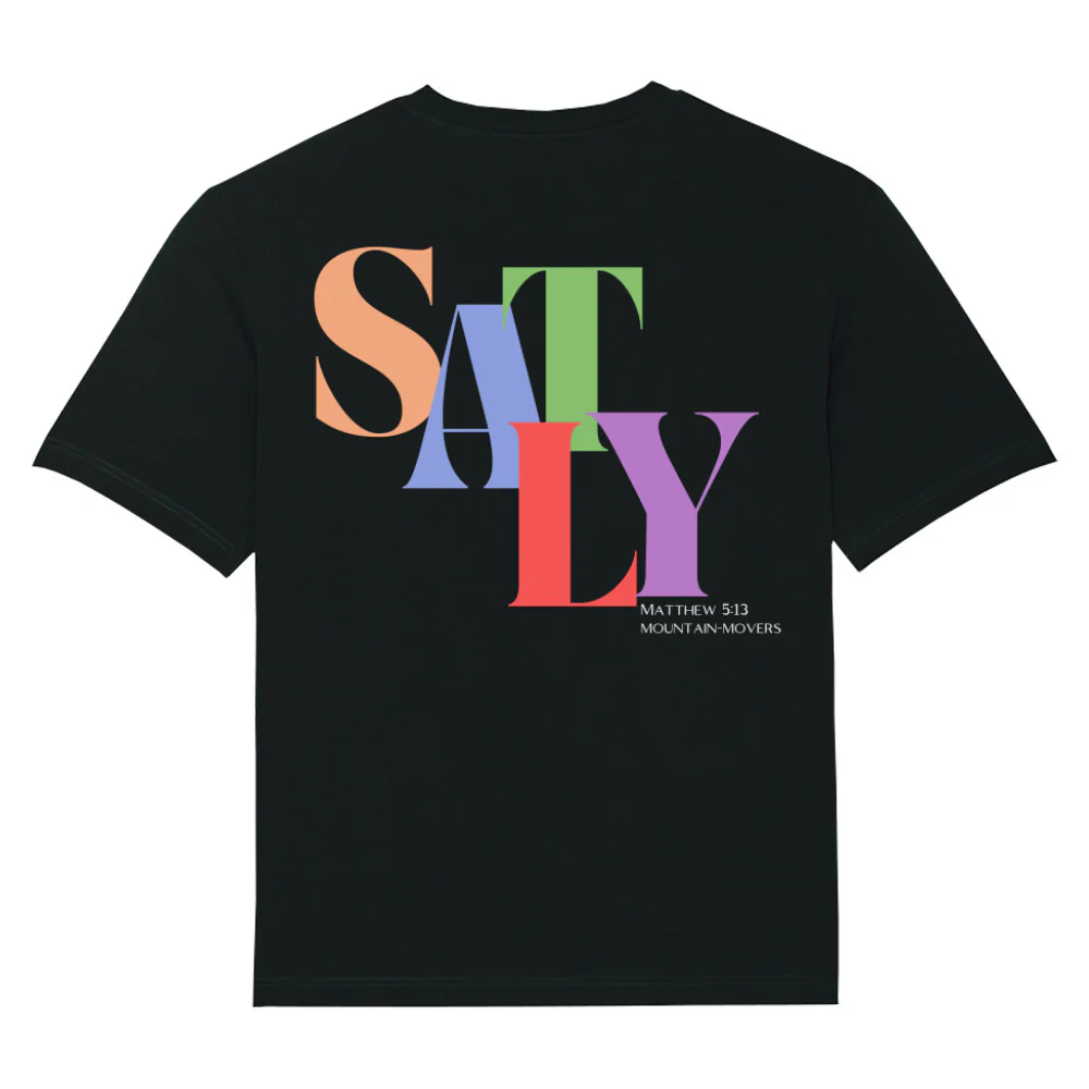 Salty Oversized Shirt BackPrint