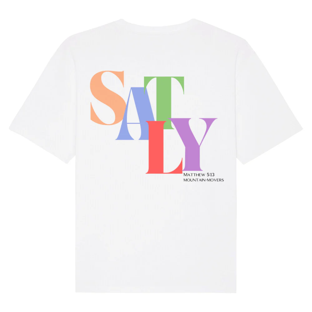 Salty Oversized Shirt BackPrint - Image 3