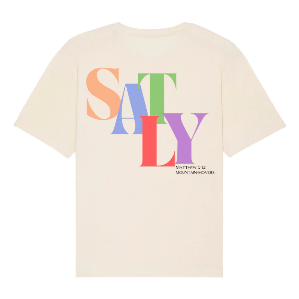 Salty Oversized Shirt BackPrint - Image 5