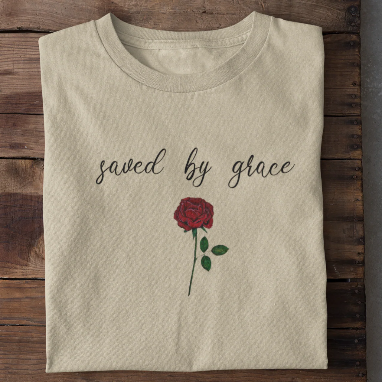 Saved by Grace Rose Shirt - Image 6