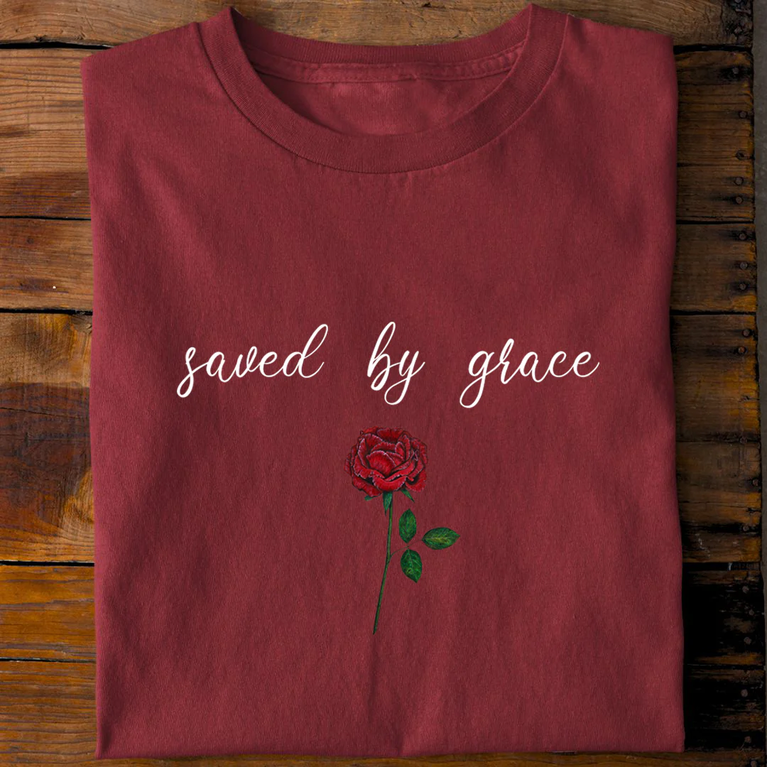 Saved by Grace Rose Shirt - Image 7