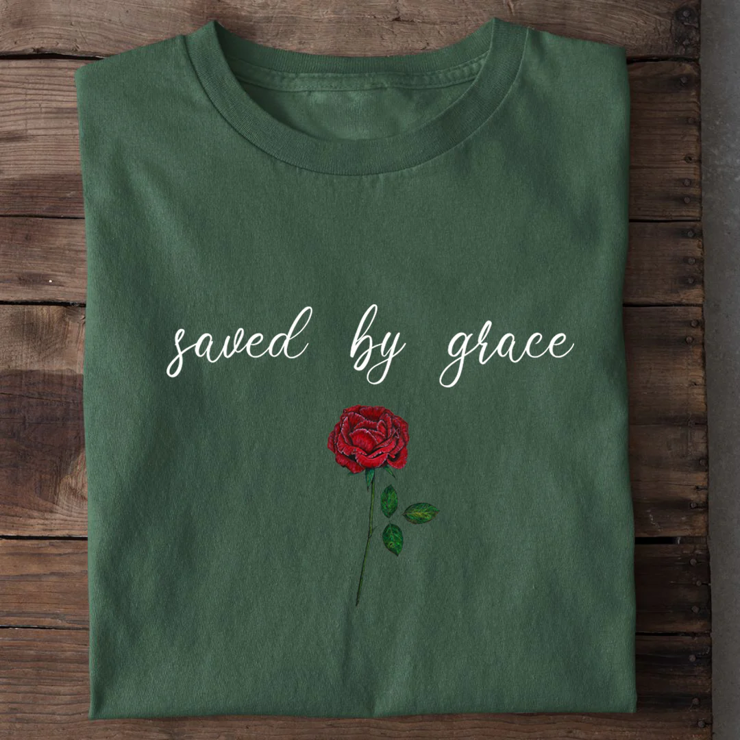 Saved by Grace Rose Shirt - Image 8