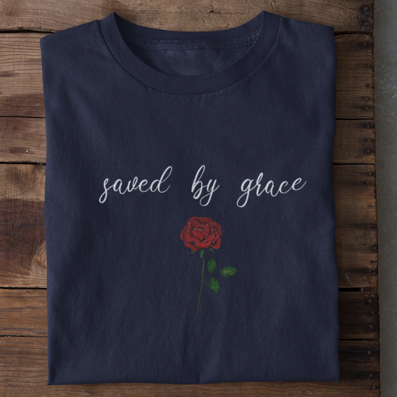 Saved by Grace Rose Shirt - Image 9