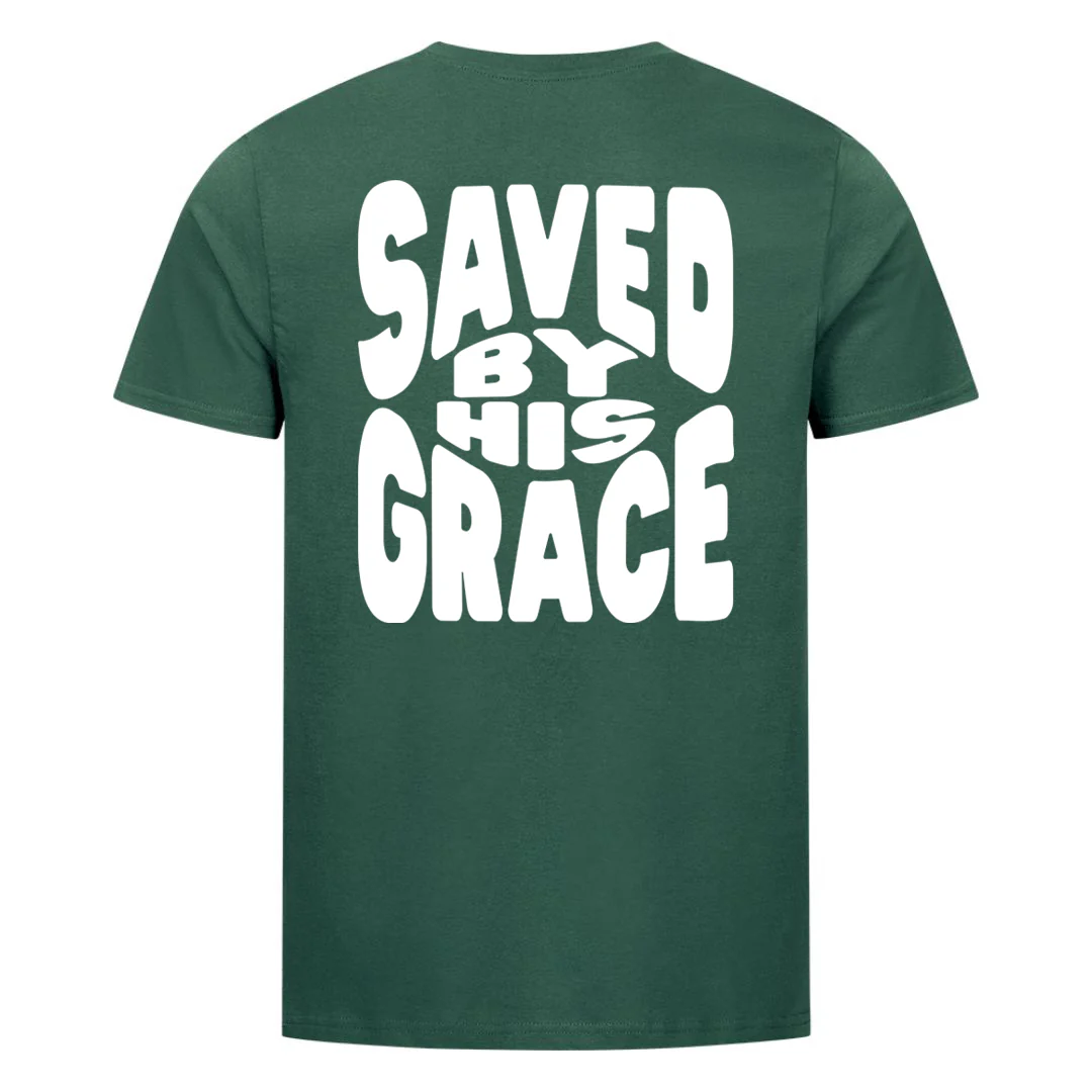 Saved by his Grace Shirt Backprint - Image 8