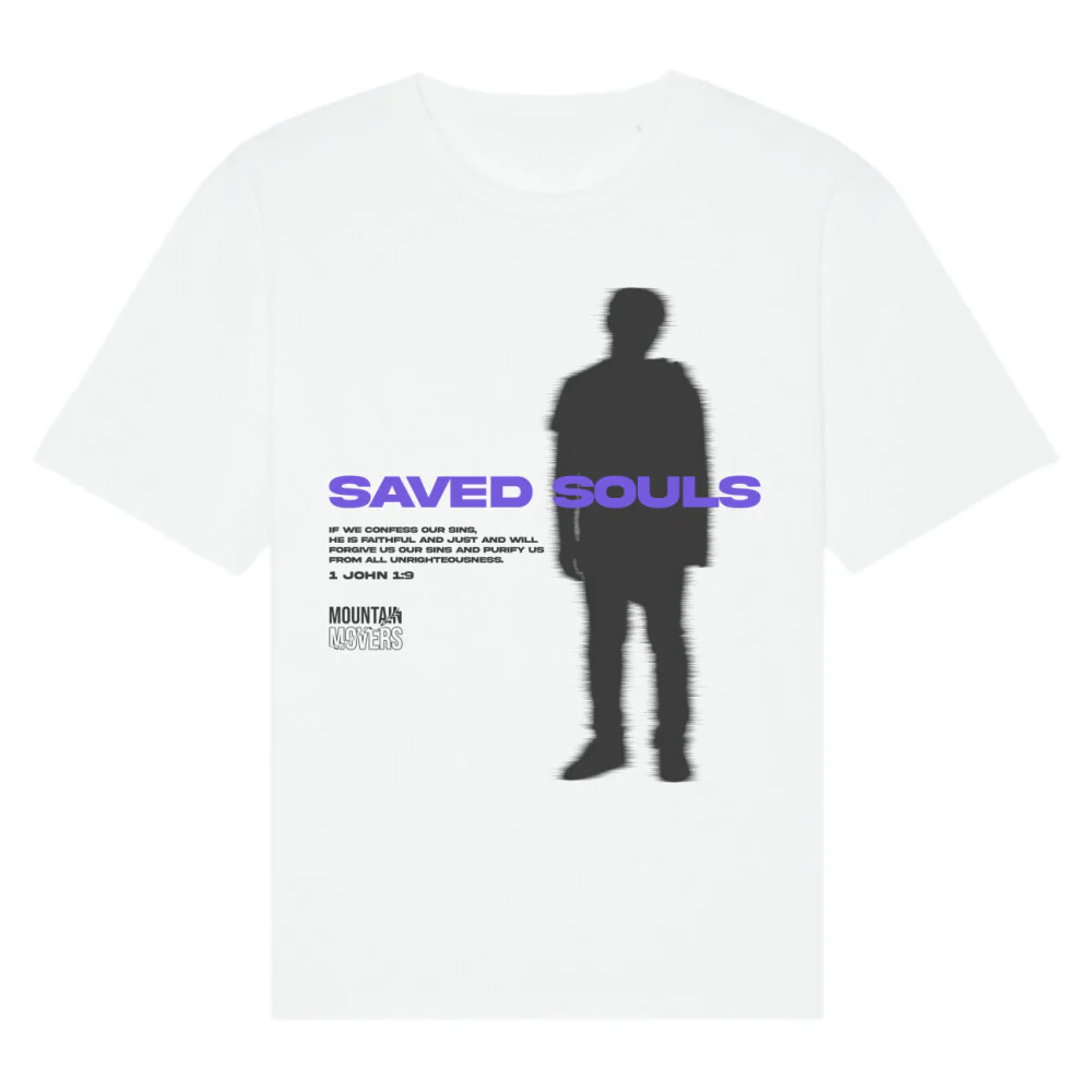 Saved Souls Oversized Shirt BackPrint - Image 2