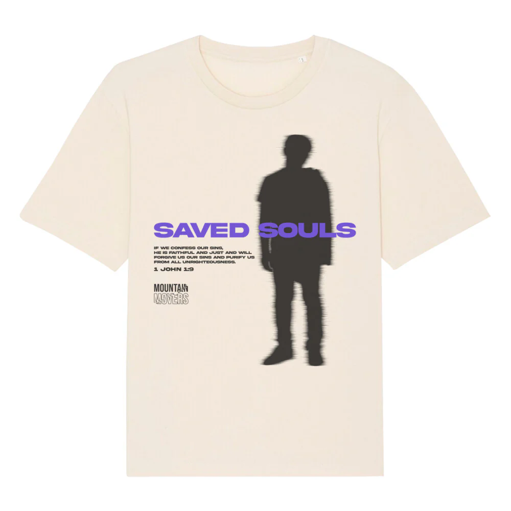 Saved Souls Oversized Shirt BackPrint - Image 3