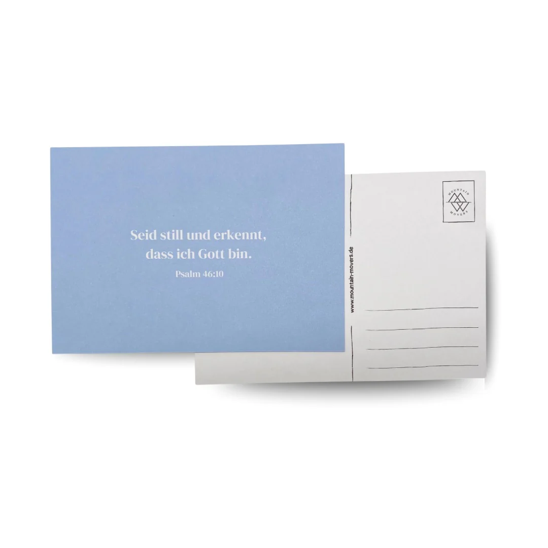 Seid still Postkarte - Image 2