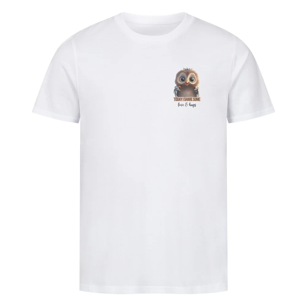 Share Love & Hugs Eule Shirt - Image 3