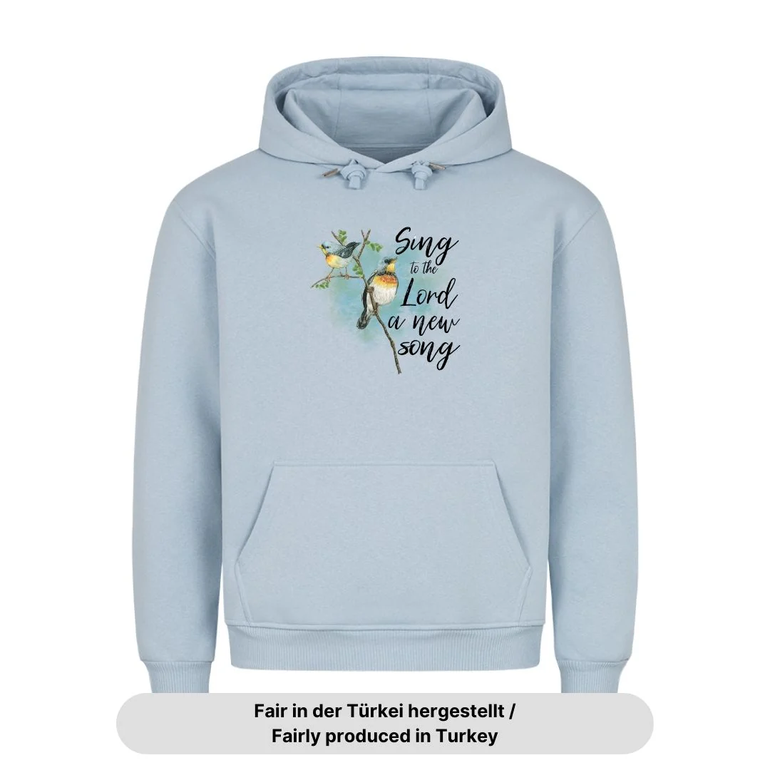 Sing to the Lord Bird Hoodie - Image 4