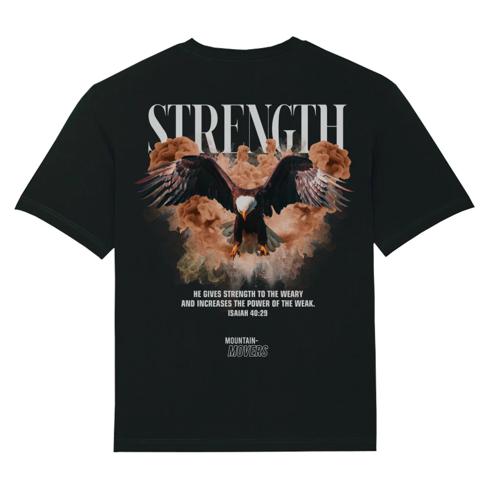 Strength Streetwear Oversized Shirt BackPrint - Image 2