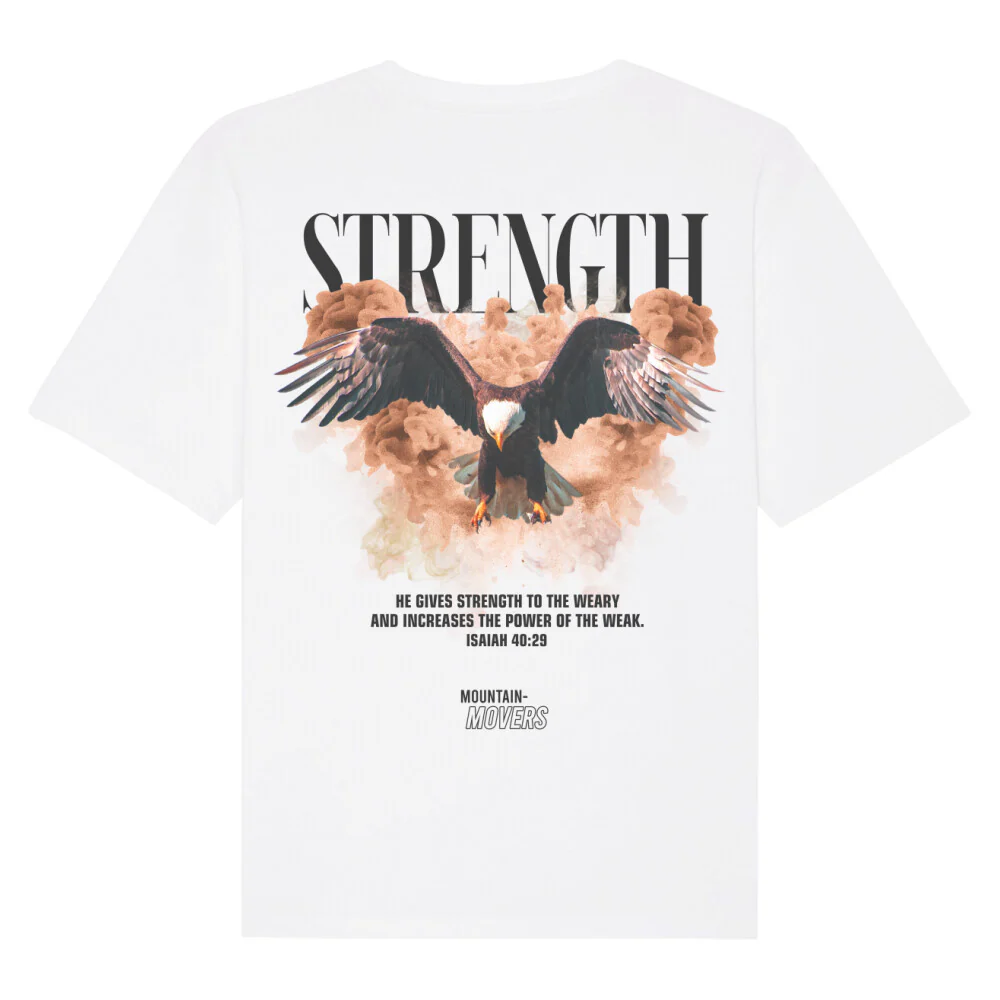 Strength Streetwear Oversized Shirt BackPrint - Image 5