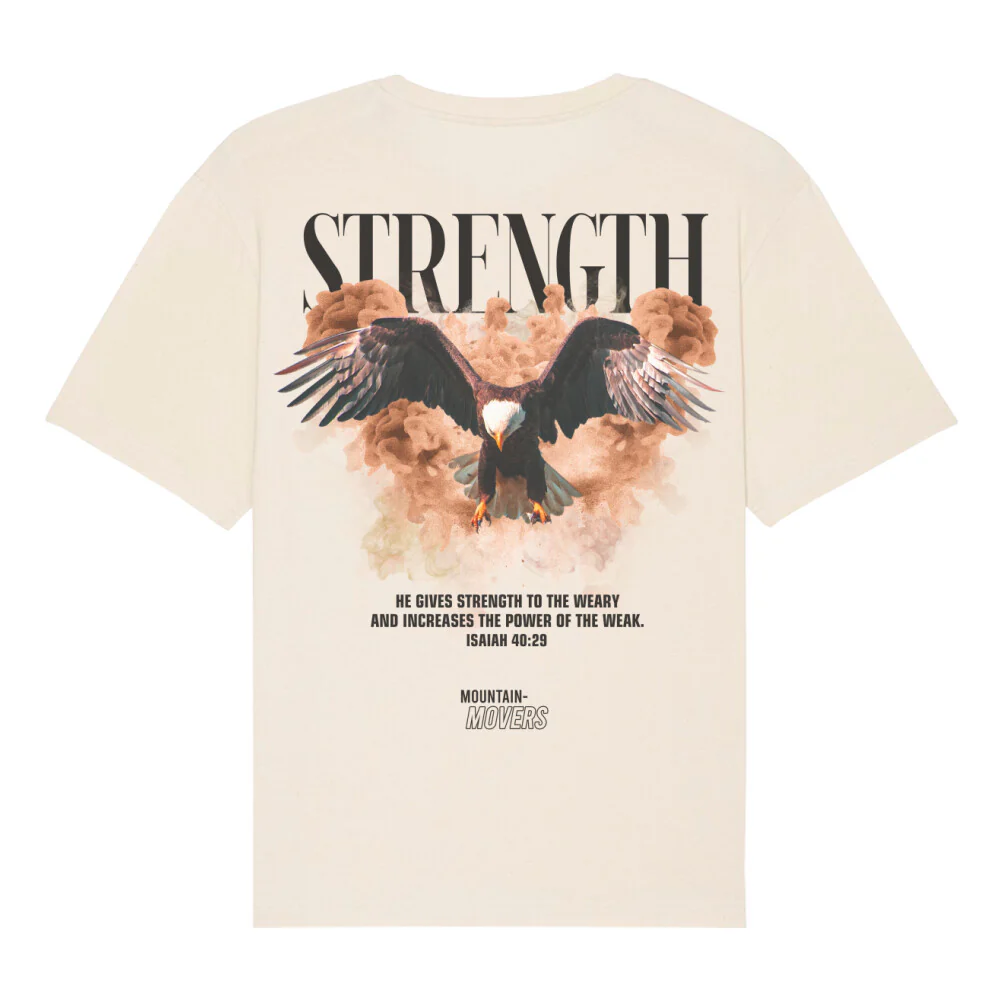 Strength Streetwear Oversized Shirt BackPrint - Image 7