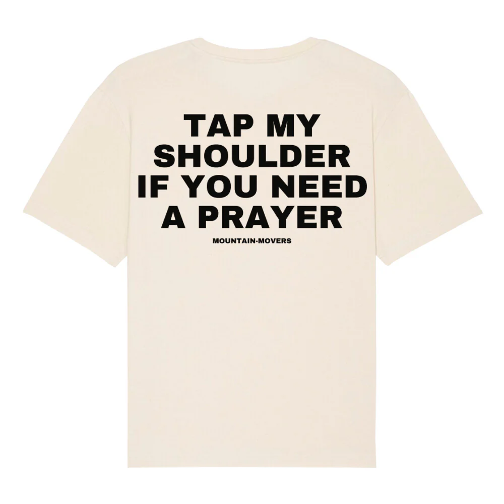 Tap my Shoulder Oversized T-Shirt BackPrint - Image 5