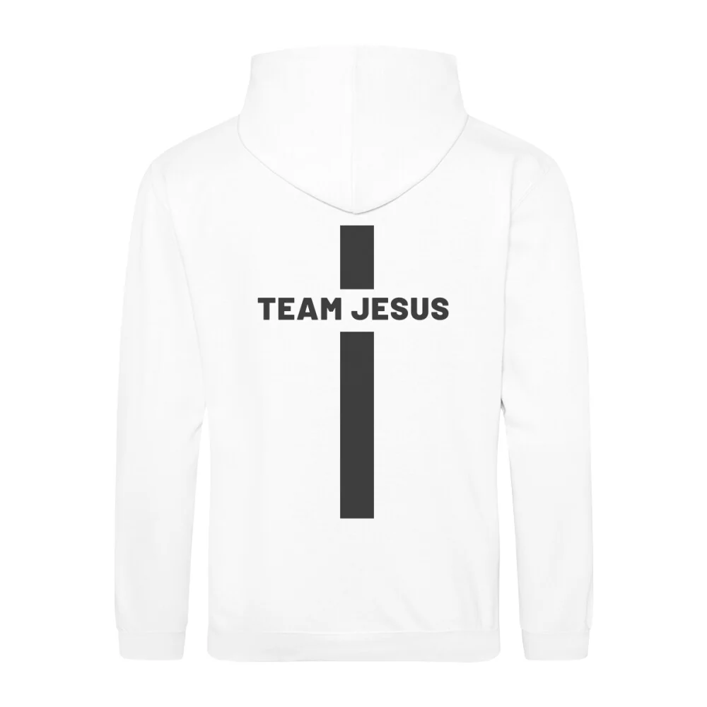 Team Jesus Hoodie BackPrint - Image 3