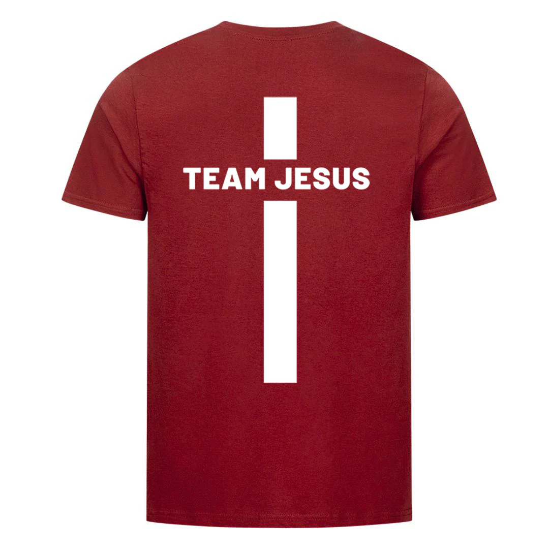Team Jesus Shirt Backprint and Frontprint - Image 11