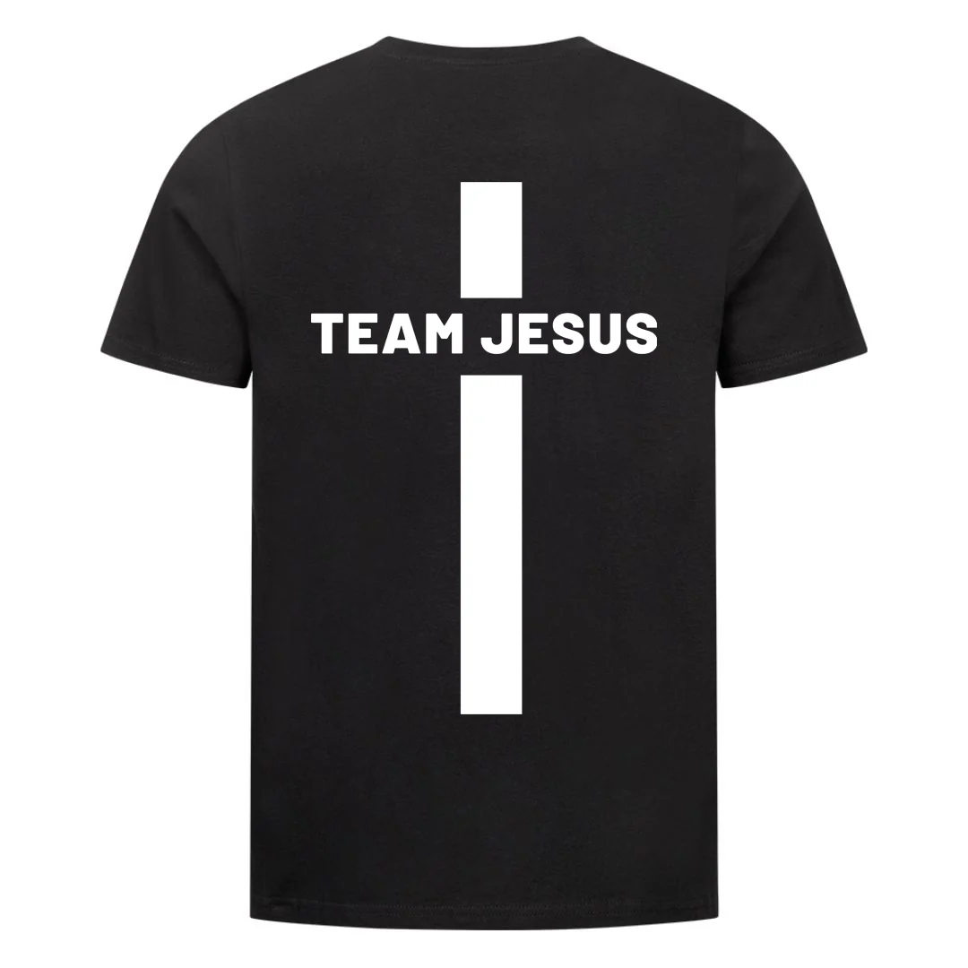Team Jesus Shirt Backprint and Frontprint - Image 3