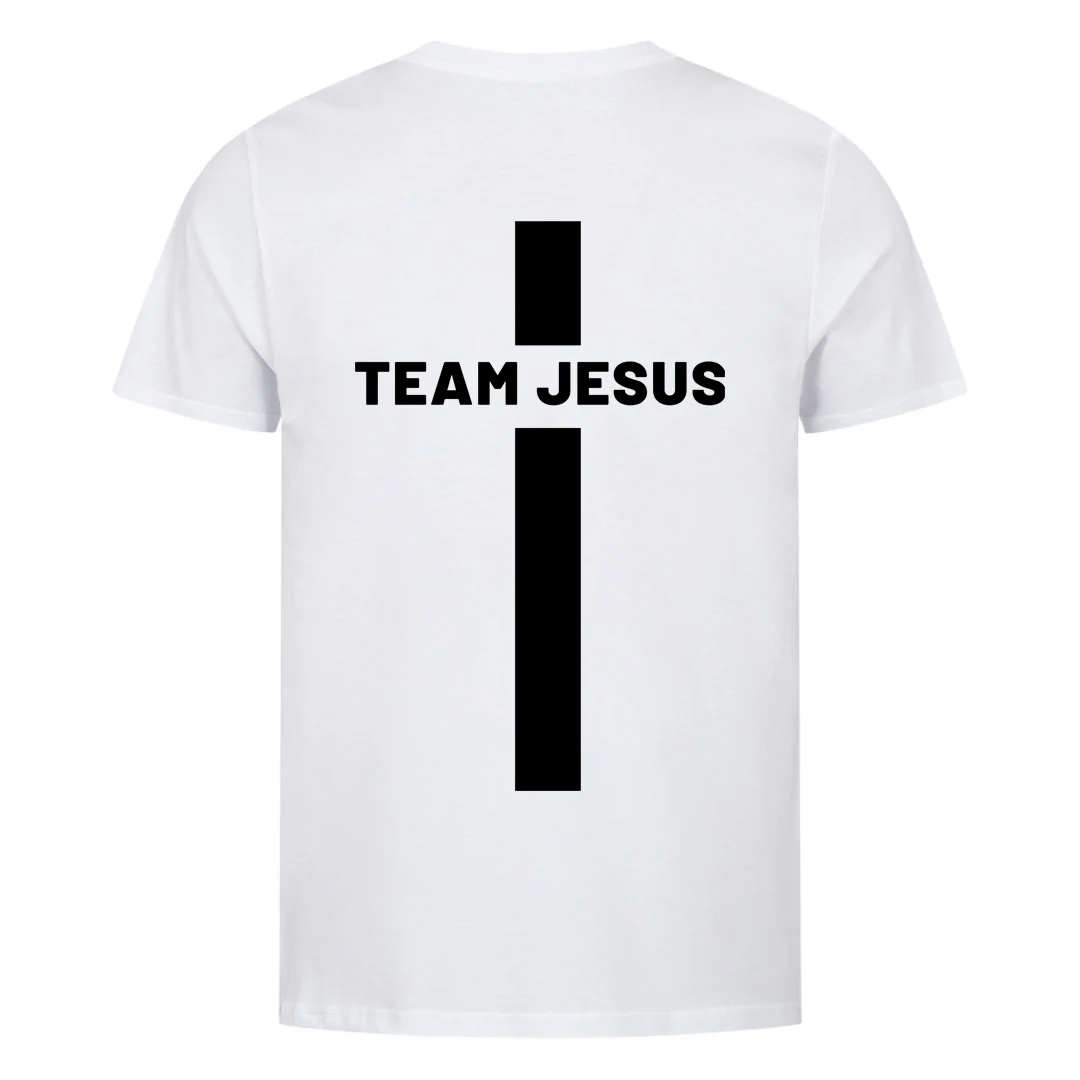 Team Jesus Shirt Backprint and Frontprint - Image 7