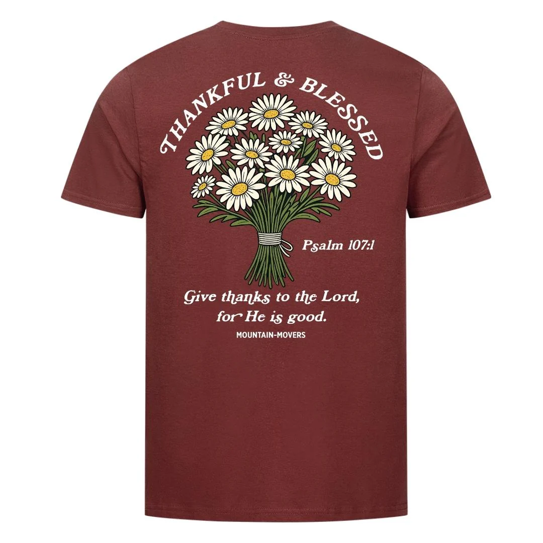 Thankful & Blessed Shirt Front & Back - Image 10