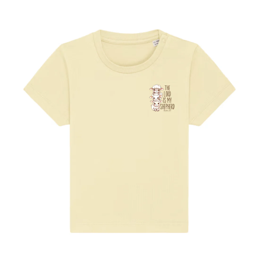 The Lord is my Shepherd Cute Baby T-Shirt - Image 5