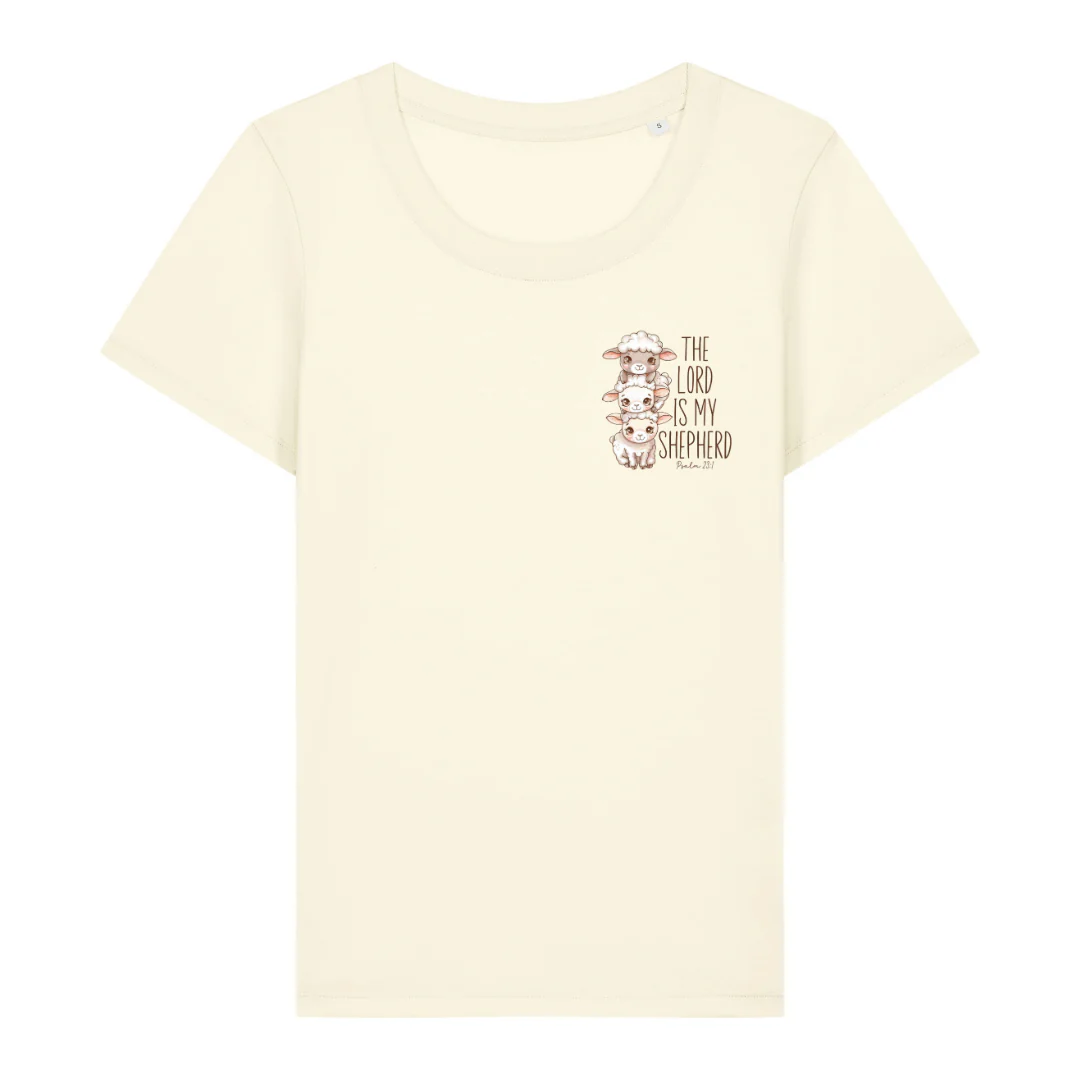 The Lord is my Shepherd cute Frauen Shirt - Image 6