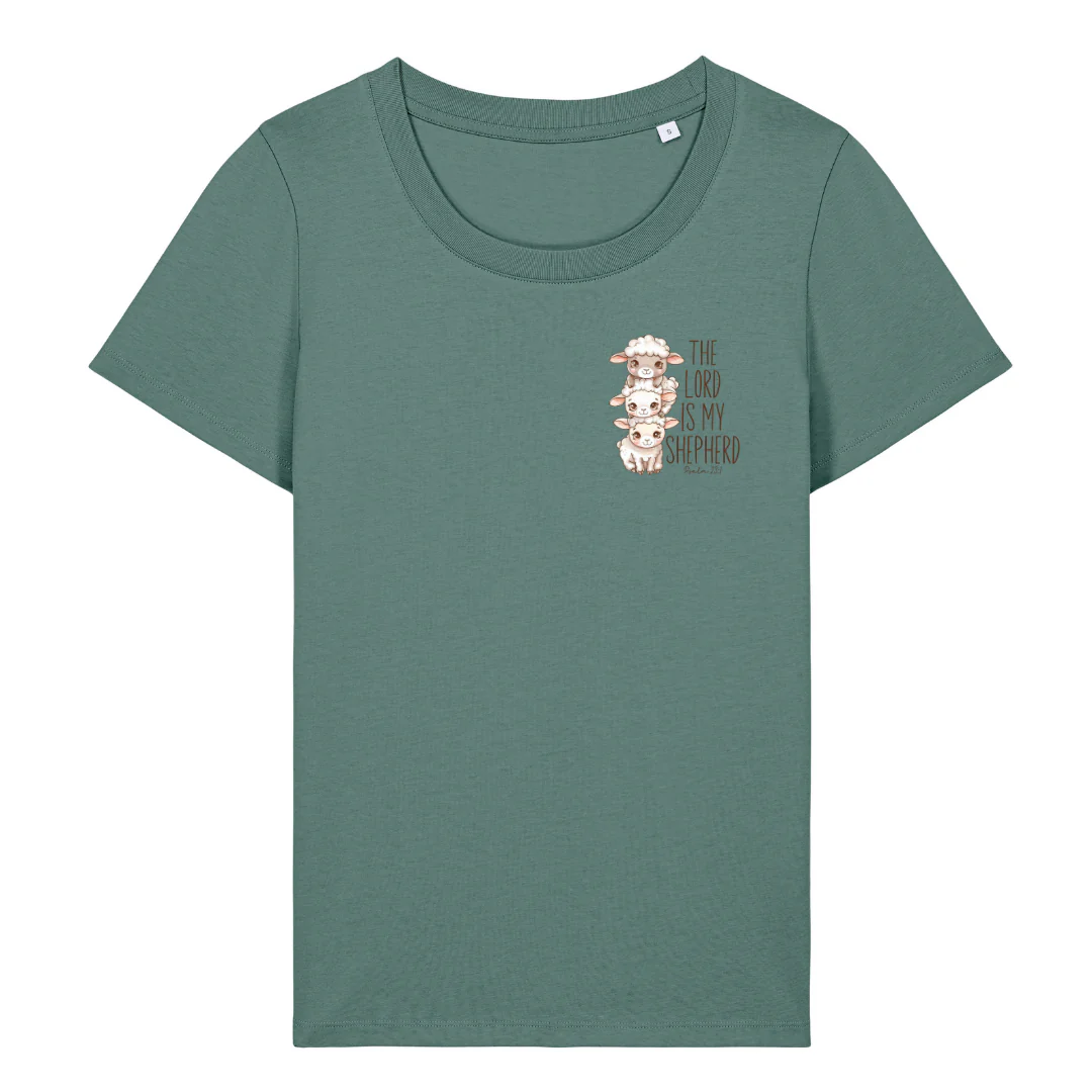 The Lord is my Shepherd cute Frauen Shirt - Image 8