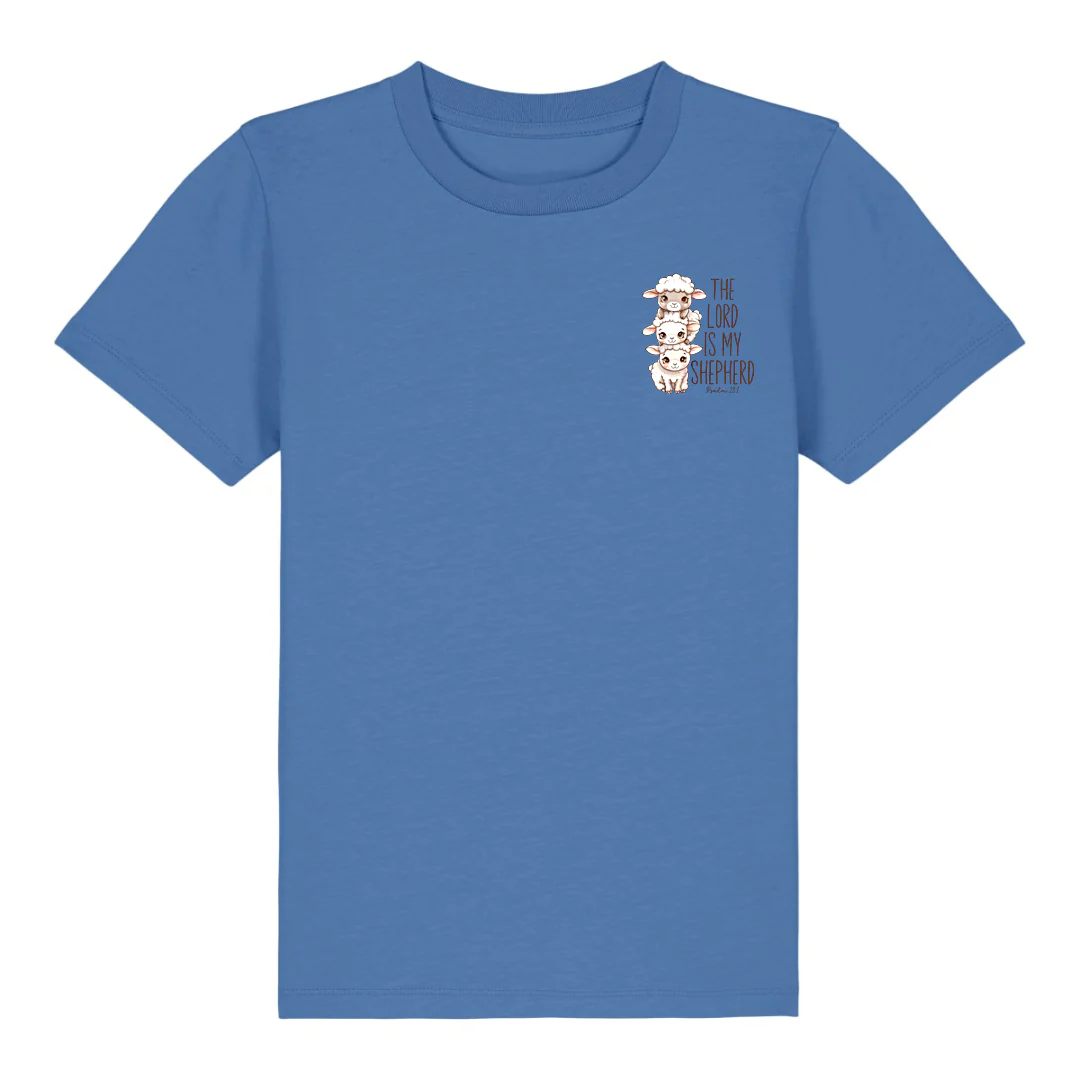 The Lord is my Shepherd Cute Kinder T-Shirt - Image 6