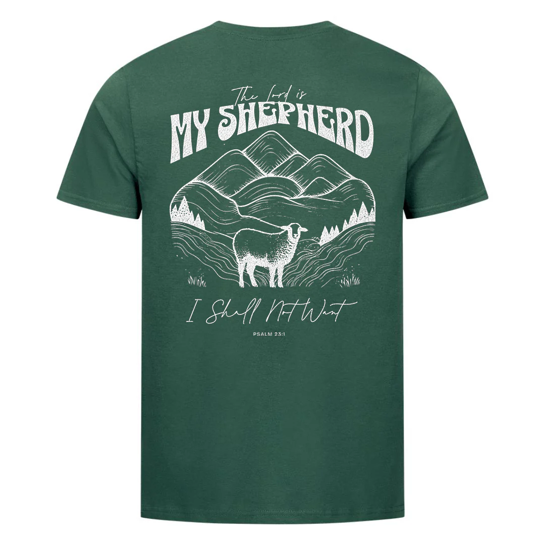 The Lord is My Shepherd Shirt Backprint - Image 6