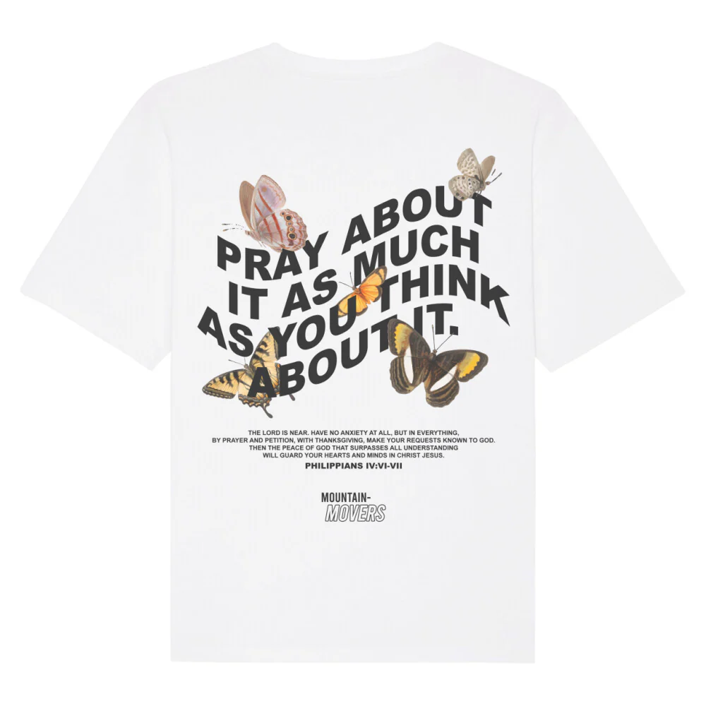 Pray about it Oversized Shirt BackPrint - Image 4